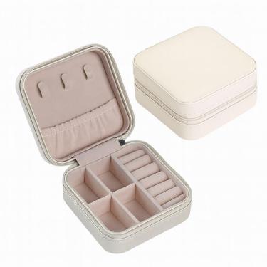 Imagem de Mini Porta-jóias Em Couro Sintético