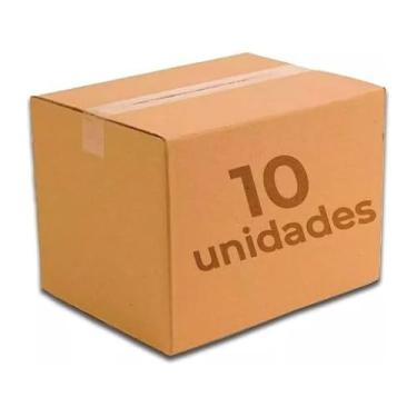 Imagem de 10 Caixas Papelão Mudança Embalagem 60x40x40
