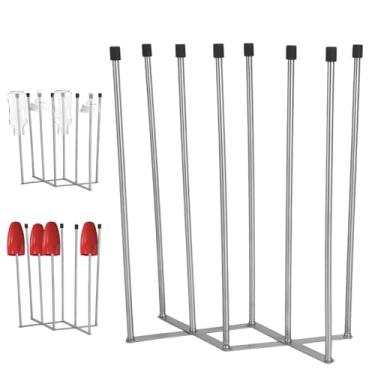 Imagem de Escorredor de Garrafas Dobrável, Suporte Extensível para Secagem de Garrafas Água Secador Rápido Copos com Base Silicone Antiderrapante Escorredor Sacos Armazenamento para Cozinha e Casa