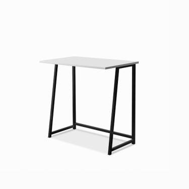 Imagem de Escrivaninha Mesa Dobravel Office E Estudo Jade Klm Store Branco Com Preto