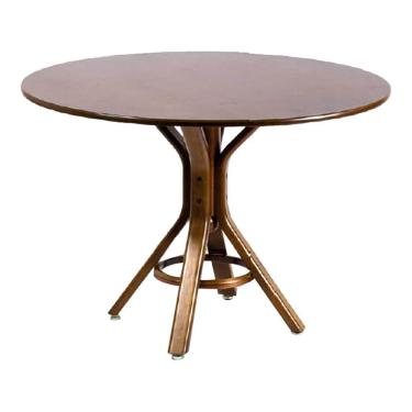 Imagem de Mesa de Jantar Estrela 90cm Imbuia Verniz