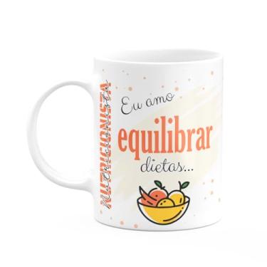 Imagem de JPS INFO, Caneca de Profissões - Sou Nutricionista - 325ml