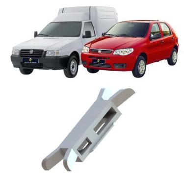 Imagem de Kit 10 Presilha Borracha Superior Porta Fiat Palio Siena Strada - Mest