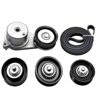 Imagem de Kit de componentes tensores de correia de transmissão Serpentine 90K-39129 para Nissan 370Z 2016-2018 para Infiniti Fx37 2013 para Q40 2015 para Q70 2014-2017 para Q70L 2015-2017 para Qx500 2014