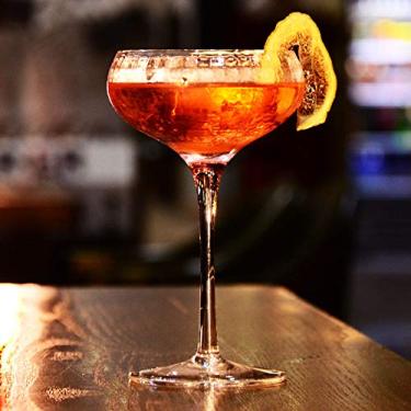 Imagem de Copos de champanhe 4 peças 200 ml copo de coquetel cristal Martini e taças de champanhe para bar em casa casamento e festa - copo de coquetel estilo vintage -