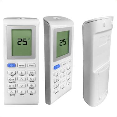 Imagem de Kit 2 Controle Remoto Universal compatível com Ar Condicionado Electro