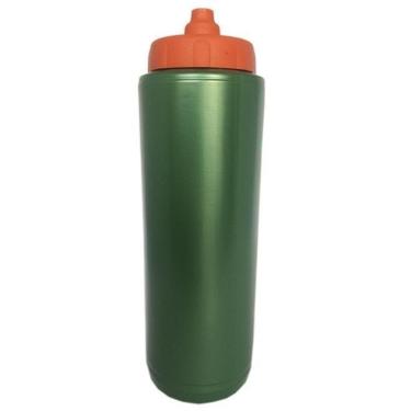 Imagem de Squeeze Automático Tipo Gatorade 1lt Rythmoon s/ logo Branco/Laranja-Unissex