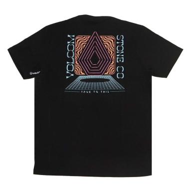 Imagem de Camiseta Volcom Plated - Preto-Masculino