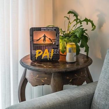 Imagem de Luminária Porta-Retrato Bivolt 10x15 – Homenagem ao Paizão