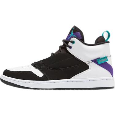 Imagem de Nike Tênis de basquete masculino, Preto, branco, roxo, 035, 45