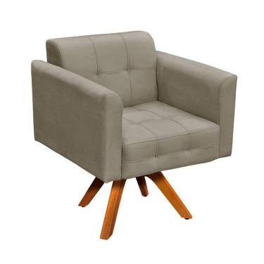 Imagem de Kit 01 Namoradeira E 02 Poltronas Elisa Suede Marrom Rato