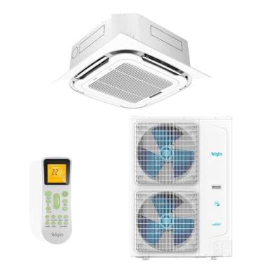 Imagem de Ar Condicionado Cassete Inverter 60000 Btus Elgin Frio KDFI60C2NA / KDFE60C2CA 220v
