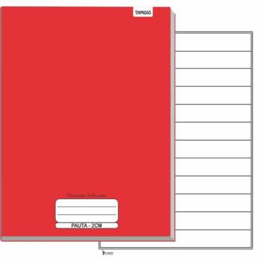 Imagem de Caderno Brochurão Capa Dura Neuro Pauta Ampliada 40 Folhas Pacote com 