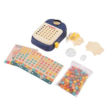 Imagem de Sanpyl Conjunto de Jogo de Xadrez Divertido Com 80 Bolas, Melhora a Amizade, Ideal para Crianças e Adultos, Feito de Material Plástico Seguro (Azul)