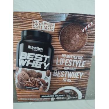 Imagem de DISPLAY BEST WHEY 15 SACHES BRIGADEIRO GOURMET - ATLHETICA