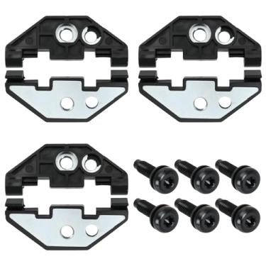 Imagem de Kit de porca e clipe de placa de retenção de topo rígido para Jeep Wrangler JK JKU 2007–2018, substituição de ferragens de retentor de parafuso de montagem de capota rígida, compatível com OEM