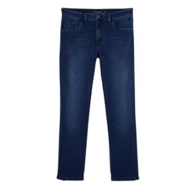 Imagem de Calça Individual Jeans Escuro Bottons Longos-Masculino
