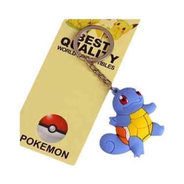 Imagem de Chaveiro Fofo De Pokémon Pikachu Charmander Jigglypuff Squirtle Gengar