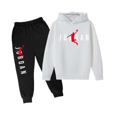 Imagem de Conjunto De Moletom Infantil Com Calças E Estampa De Letras 2 Peças Pr