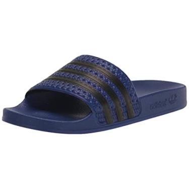 Imagem de adidas Originals Adilette feminino, Azul lúcido/preto/azul lúcido, 37