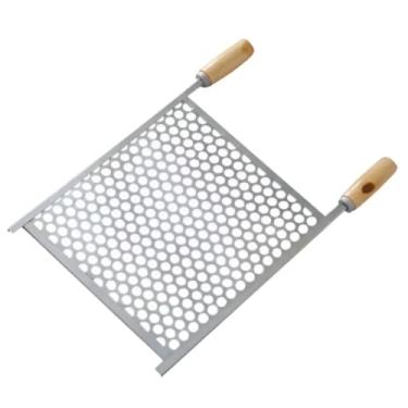 Imagem de Grelha Churrasco Pequena Aço 33x36 Tela Moeda