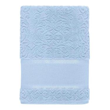 Imagem de Toalha De Banho Gigante Melina Para Bordar Karsten Baby Blue