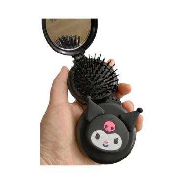 Imagem de Espelho De Maquiagem Portátil Dobrável Hello Kitty Kuromi My Melody Co