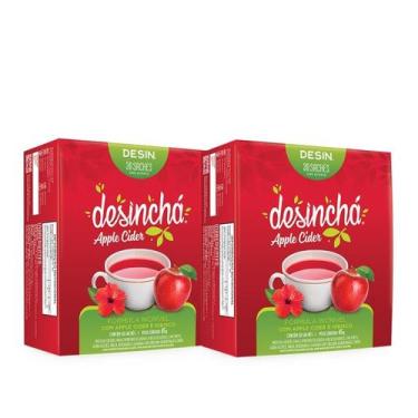 Imagem de Kit 02 Chás Desinchá Apple Cider