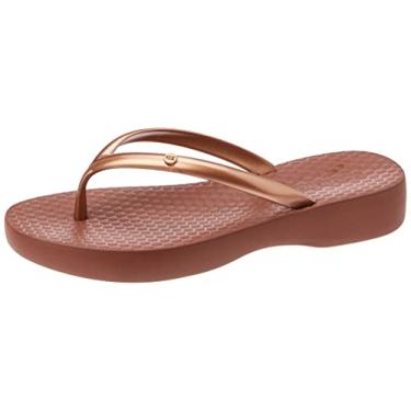 Imagem de Sandália Bia Light Curve, Azaleia, Feminino, Cobre Metalizado, 39/40