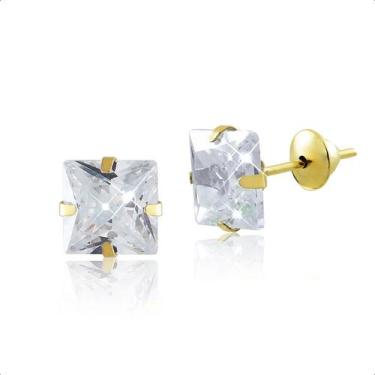Imagem de Brinco Ouro 18k Solitário Pedra 5mm - Sofistgold Joias