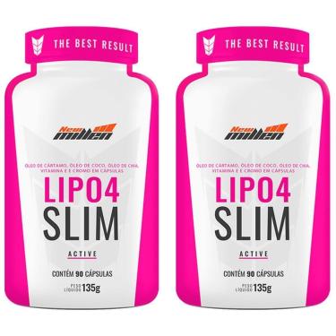 Imagem de Kit 2X Lipo 4 Slim - 90 Cápsulas - New Millen-Masculino