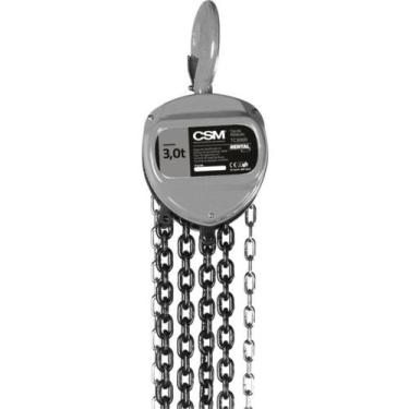 Imagem de Talha Manual de Corrente TC 3000 CSM 3000kg x 5 Metros 2 Correntes Gan
