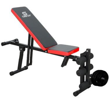 Imagem de Cadeira Flexora Extensora Musculação Regulável Consport-Unissex