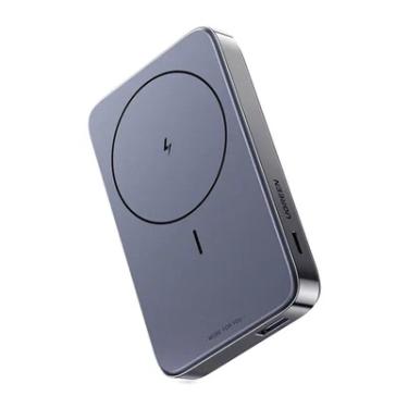 Imagem de Carregador Sem Fio Ugreen 10000mah 20w Power Bank Cinza