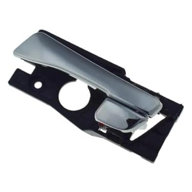 Imagem de Conjunto de maçaneta de porta interna Compatível com Hyundai Accent 4D/5D 2012-2017 traseira esquerda e direita peça de automóvel(Right 1pc)