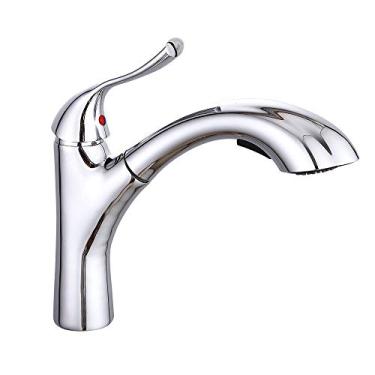 Imagem de Bar Torneira misturadora de banheiro multifuncional torneira de cozinha removível torneira de tanque de água quente e fria torneira de pia de cozinha torneira de cozinha (cor: tamanho prata