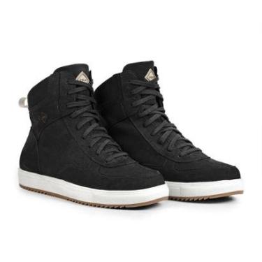Imagem de Tenis Masculino Para Frio E Neve, Couro Puro E La - Sneaker Toronto Preto-Masculino