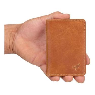 Imagem de Carteira Porta Documentos/Rg Vertical Couro Legítimo Compacta - Ello G