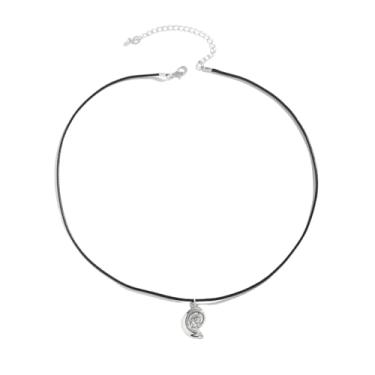 Imagem de TINCOLIA Colar gargantilha com pingente de estrela do mar punk exagerado feminino boho imitação de pérola joias joias joias