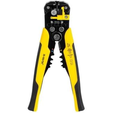Imagem de Alicate Profissional Automático 8 Polegadas Decapador, Descascador e Crimpador de Fios, Ferramenta Essencial para Eletricistas, Cortador e Crimpador de Alta Performance!