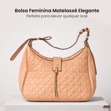 Imagem de Bolsa Feminina Estilo Urbano Matelassê com Design Atemporal e Elegante