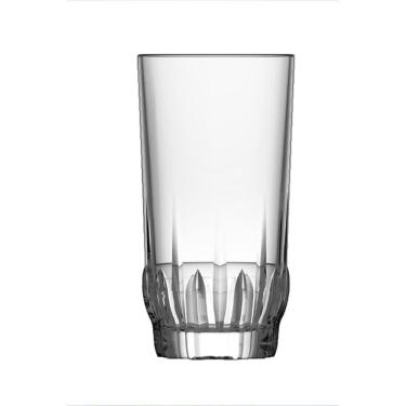 Imagem de Copo De Vidro Com Base Texturizada 320ml Transparente