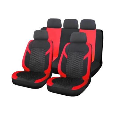 Imagem de Capas De Assento De Carro Em Malha De Poliéster Universal Com Bordado 