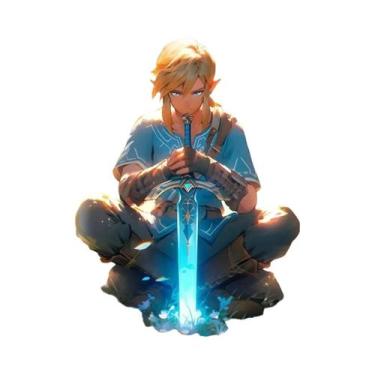 Imagem de Pôster Em Tela De the Legend of Zelda, Arte Moderna Para Quarto, Sala 