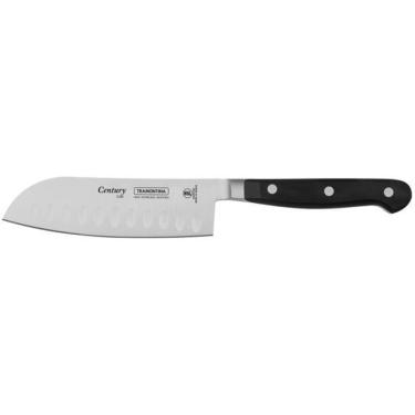 Imagem de Faca Santoku Century com Lamina Inox e Cabo Policarbonato 5"