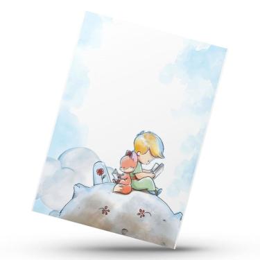 Imagem de Placa Quadro Metal Pequeno Príncipe Decoração Quarto Bebê