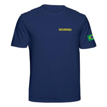 Imagem de Camiseta Segurança Uniforme Cor:Azul MarinhoTamanho:G - Tritop Camiset
