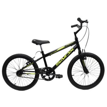 Imagem de Bicicleta Aro 20 Bike Infantil Saidx Premium Feminina E Masculina Preto Amare