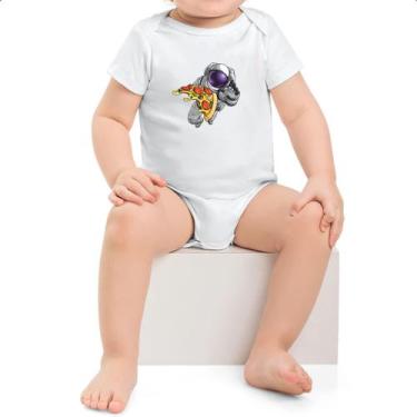 Imagem de Body infantil Astronauta com Pizza - Alearts, G