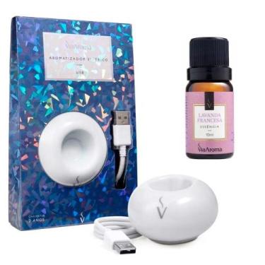 Imagem de Aromatizador Elétrico USB + 1 Essência 10ml - Via Aroma